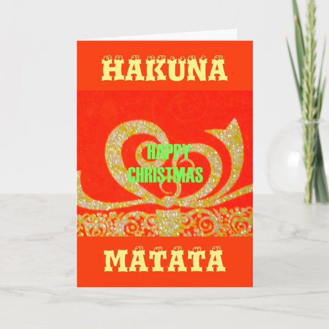 Merry Christmas Glitter Red Text Pattern Design  Holiday Card (Front)