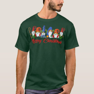 Merry Christmas Gnome  Funny Family Xmas Kids Adul T-Shirt