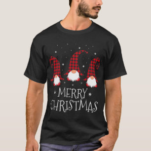 Merry Christmas Gnome Funny Xmas Gnomes Group Fami T-Shirt