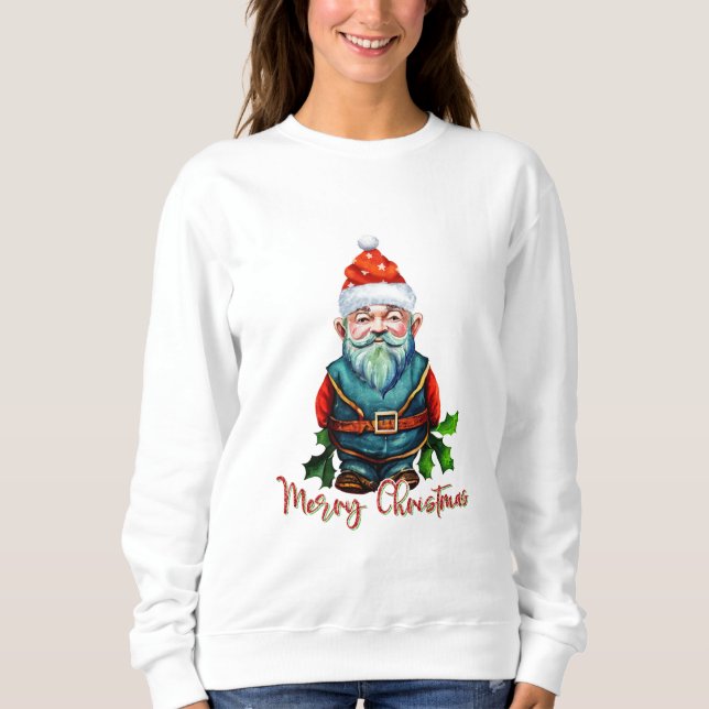 Merry Christmas Gnome Sweatshirt (Front)