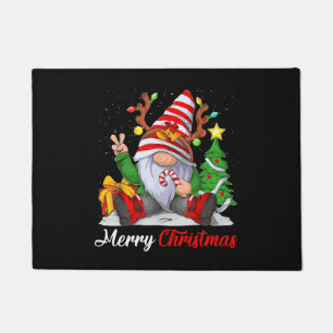 Merry Christmas Gnomes Family Christmas Doormat