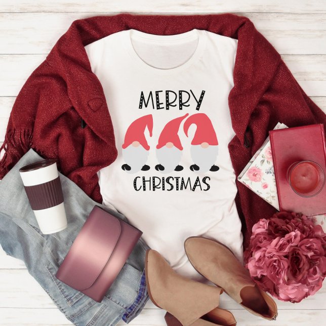 Merry Christmas Gnomes T-Shirt (Creator Uploaded)