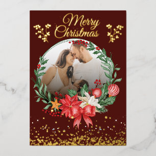 Merry Christmas Gold For Dad, Mum