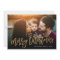 Merry Christmas Gold Script Photo Overlay