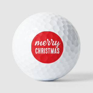 Merry Christmas Golf Balls