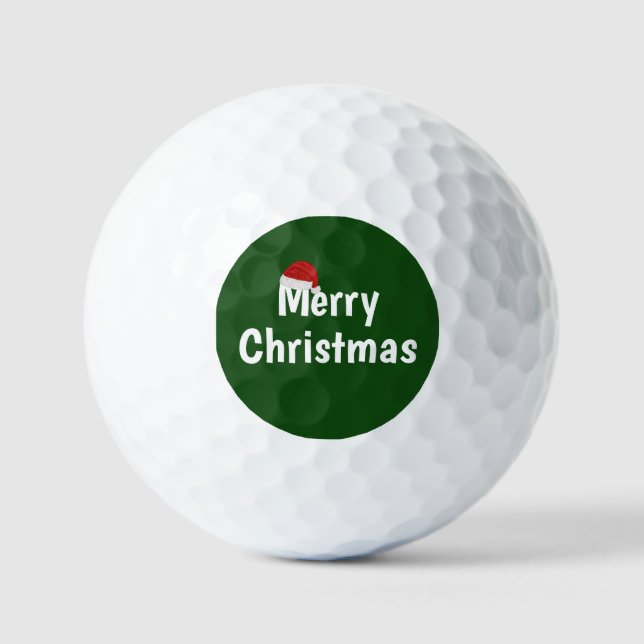 Merry Christmas Golf Balls (Front)