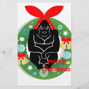 merry christmas gorilla