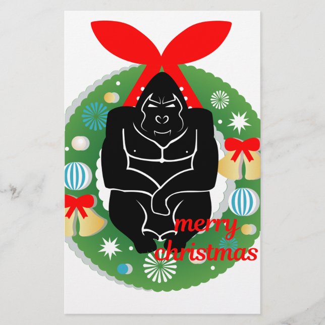 merry christmas gorilla (Front)