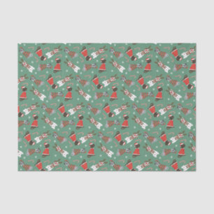 Merry Christmas Great Dane Dogs Tissue Paper