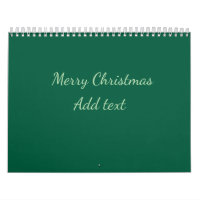 Merry Christmas green plain solo background holida