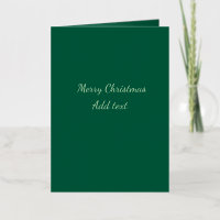 Merry Christmas green plain solo background holida