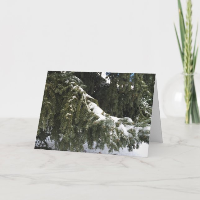 Merry Christmas greeting card (Front)