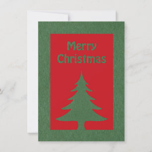 Merry Christmas greeting card