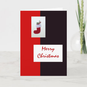 Merry Christmas Greeting Card