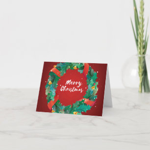 Merry Christmas Greeting Card