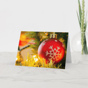 Merry Christmas Greeting Card