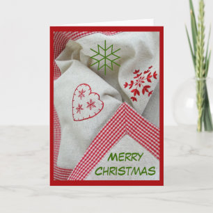 merry christmas greeting card