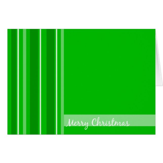 Merry Christmas Greeting Cards (Front Horizontal)