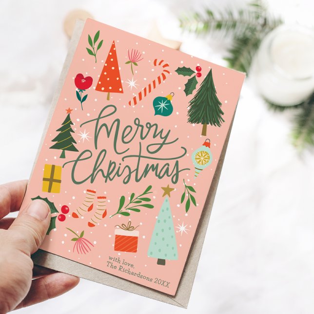 Merry Christmas Greetings Holiday Card (Creator Uploaded)