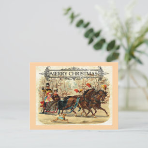 Merry Christmas Greetings Postcard