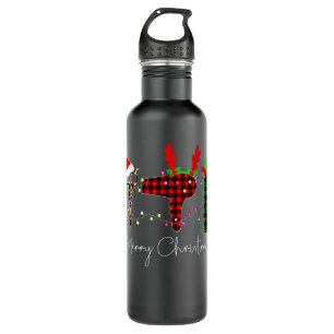 Merry Christmas Hairstylist Funny Tool Hairdresser 710 Ml Water Bottle