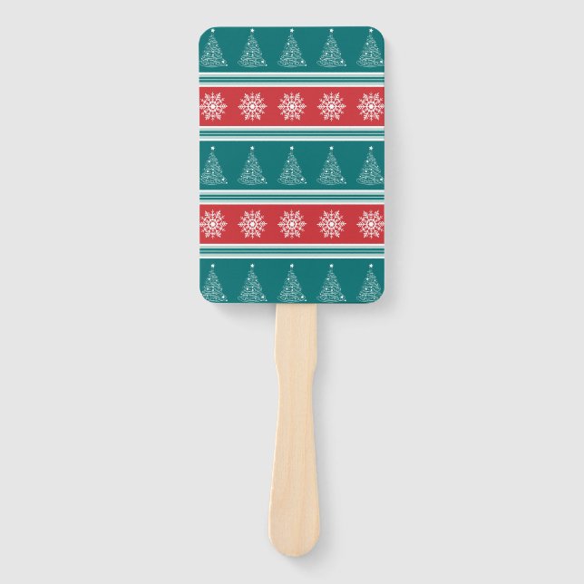 Merry Christmas Hand Fan (Front)