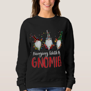 Merry Christmas Hanging With My Gnomies Gnome Sweatshirt