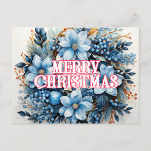 Merry Christmas   Happy Holidays Postcard