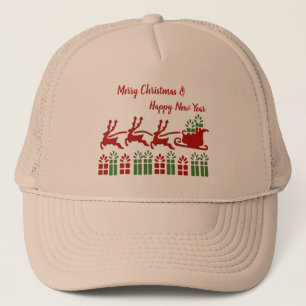 Merry Christmas & Happy New Year 2021 Trucker Hat