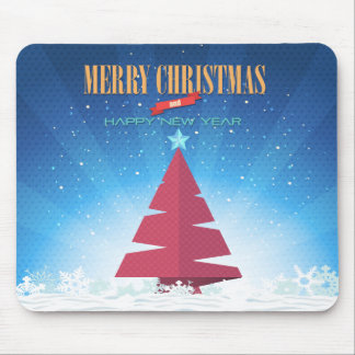 Merry Christmas Happy New Year 64 Mousepad