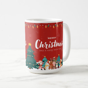 🎄 Merry Christmas & Happy New Year – A Magical Wi Coffee Mug