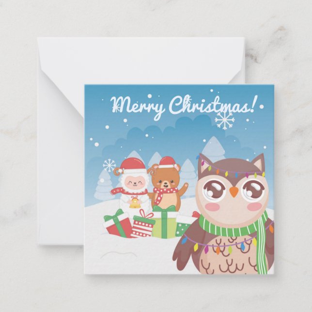 Merry Christmas/Happy New Year Card (Front)