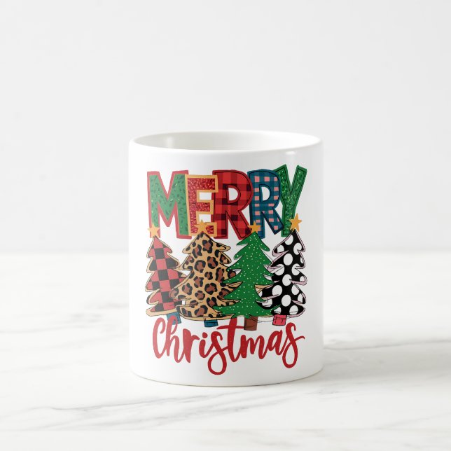 Merry Christmas! Happy new year Coffee Mug (Center)