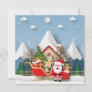 Merry Christmas/Happy New Year Holiday Card