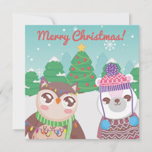 Merry Christmas/Happy New Year Holiday Card