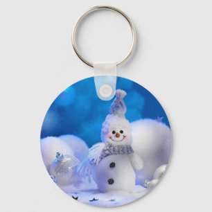 Merry Christmas Happy New Year - Joyful holidays Key Ring
