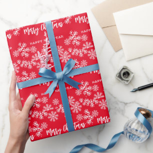 Merry Christmas & Happy New Year Wrapping Paper