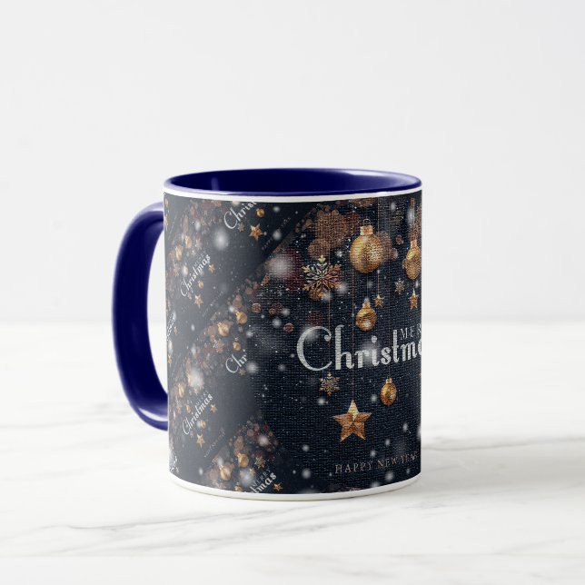 Merry Christmas Happy Time Gift mugs (Front Left)