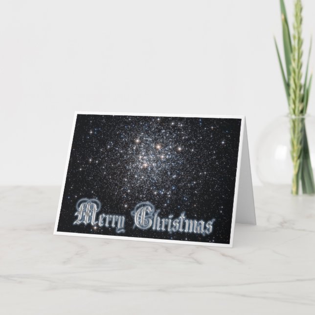 Merry Christmas Heavenly Host Holiday Card (Front)