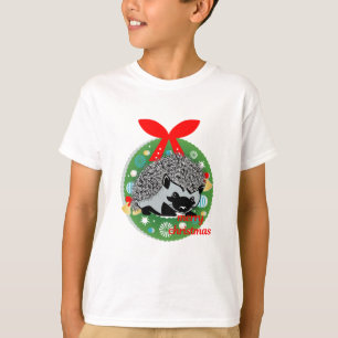 merry christmas hedgehog T-Shirt