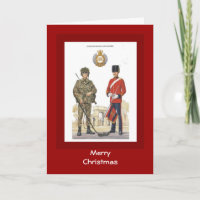 Merry Christmas, Historic uniforms,Royal Engineers