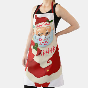 Merry Christmas Ho Ho Ho Santa Apron
