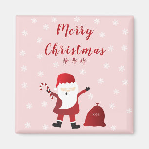 Merry Christmas Ho Ho Ho Santa Claus Magnet
