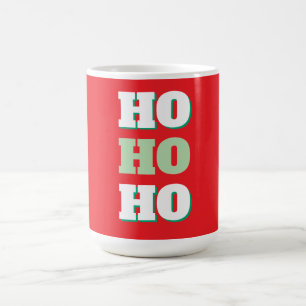Merry Christmas HoHoHo Party Minimalist Plain Coffee Mug