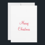 merry christmas holiday add family name photo gift card<br><div class="desc">design</div>