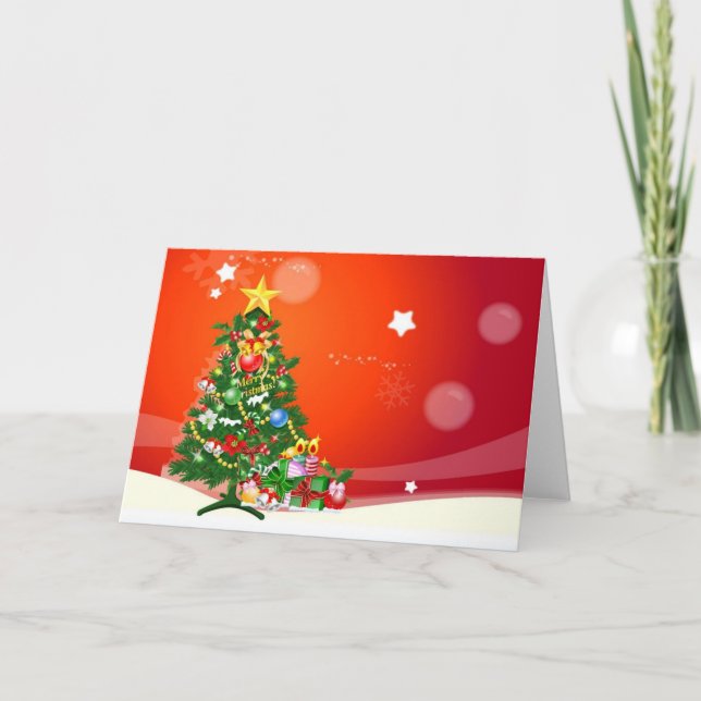 Merry Christmas Holiday Card (Front)