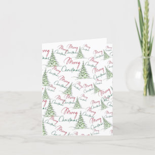 Merry Christmas Holiday Card