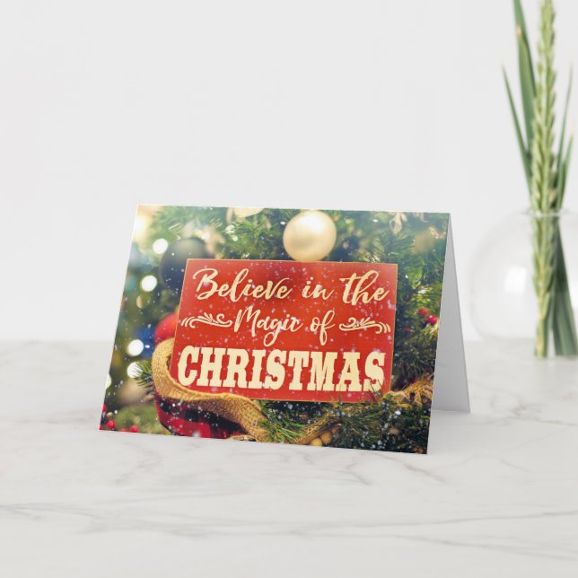 Merry Christmas Holiday Card (Front)