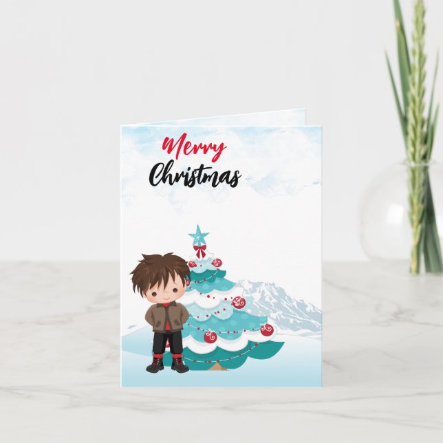 Merry Christmas  Holiday Card (Front)