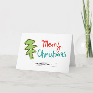 Merry Christmas Holiday Card
